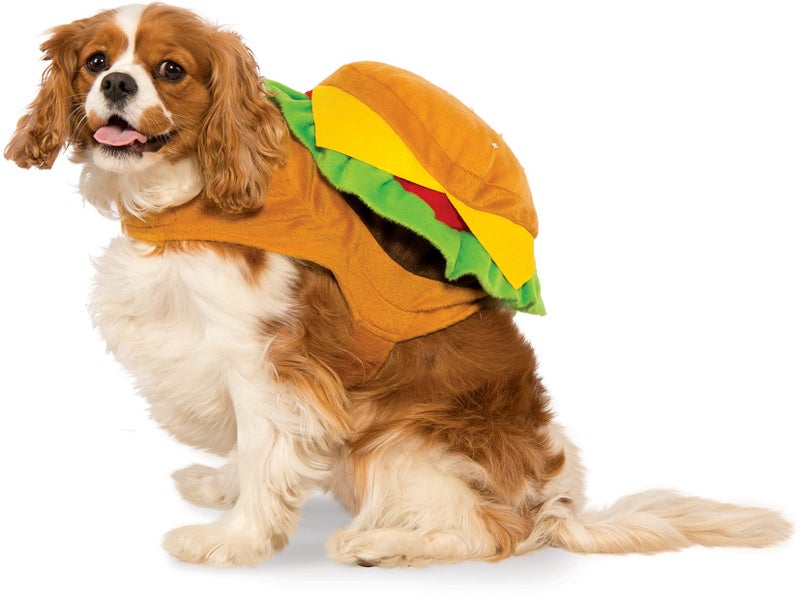 Rubies Cheeseburger Pet Costume for Dogs or Cats, Large - Image 1